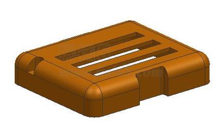 散熱器盒蓋塑膠模具設計與CAD圖紙說明書